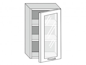 19.50.3 Шкаф настенный (h=913) на 500мм с 1-ой стекл. дверцей в Ивделе - ivdel.магазин96.com | фото