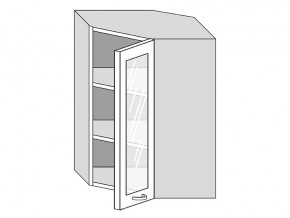 19.60.3у Шкаф настенный (h=913) угловой на 600мм со стекл. дверцей в Ивделе - ivdel.магазин96.com | фото