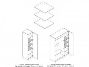 Комплект полок шкафа 1 дверного или 3 дверного в Ивделе - ivdel.магазин96.com | фото