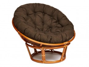 Кресло Papasan 23/01 W с подушкой Cognac, ткань Коричневый в Ивделе - ivdel.магазин96.com | фото